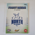 2024 Select Footy Stars - Footy Heads - FH59 - J. Simpkin - Nth Melb