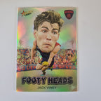 2024 Select Footy Stars - Footy Heads - FH55 - J. Viney - Melbourne