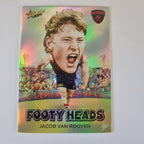 2024 Select Footy Stars - Footy Heads - FH54 - J. Van Rooyen Melbourne