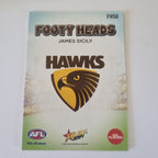 2024 Select Footy Stars - Footy Heads - FH50 - J. Sicily - Hawthorn
