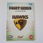 2024 Select Footy Stars - Footy Heads - FH49 - J. Newcombe - Hawthorn