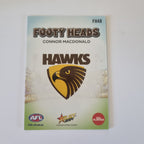 2024 Select Footy Stars - Footy Heads - FH48 - C. Macdonald - Hawthorn