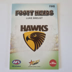 2024 Select Footy Stars - Footy Heads - FH46 - L. Breust - Hawthorn