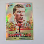 2024 Select Footy Stars - Footy Heads - FH45 - M. Rowell - GC Suns