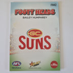 2024 Select Footy Stars - Footy Heads - FH42 - B. Humphrey - GC Suns