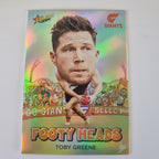 2024 Select Footy Stars - Footy Heads - FH38 - T. Greene - GWS Giants
