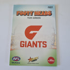 2024 Select Footy Stars - Footy Heads - FH37 - T. Green - GWS Giants