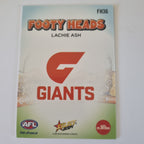 2024 Select Footy Stars - Footy Heads - FH36 - L. Ash - GWS Giants