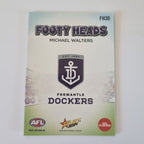 2024 Select Footy Stars - Footy Heads - FH30 - M. Walters - Dockers
