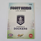 2024 Select Footy Stars - Footy Heads - FH28 - L. Jackson - Dockers