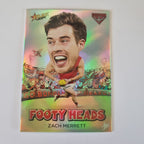 2024 Select Footy Stars - Footy Heads - FH23 - Z. Merrett - Essendon