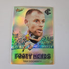 2024 Select Footy Stars - Footy Heads - FH14 - S. Docherty - Carlton