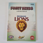 2024 Select Footy Stars - Footy Heads - FH10 - L. Neale - Lions