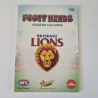 2024 Select Footy Stars - Footy Heads - FH8 - K. Coleman - Lions