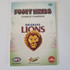 2024 Select Footy Stars - Footy Heads - FH7 - C. Cameron - Lions