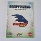 2024 Select Footy Stars - Footy Heads - FH5 - T. Walker - Crows