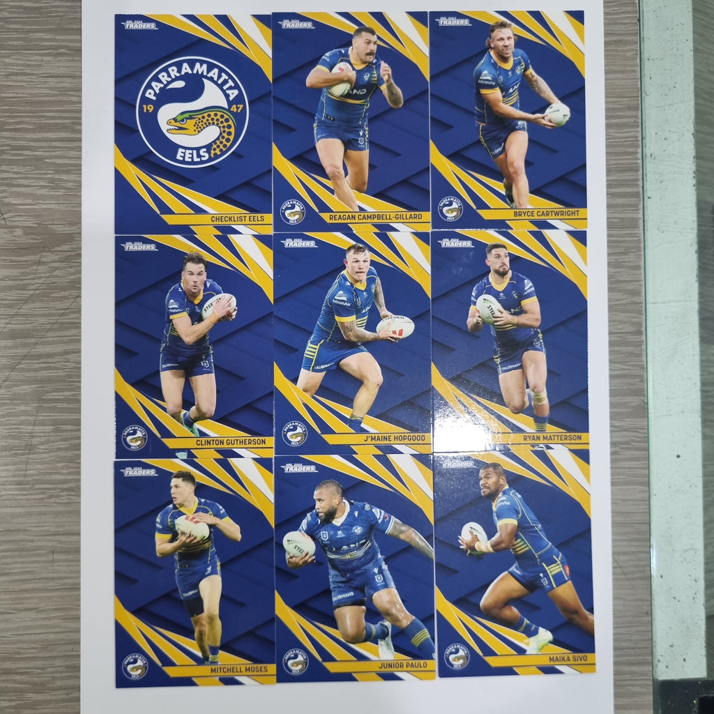 NRL 2024 Traders Titanium - Base Set 153 Cards