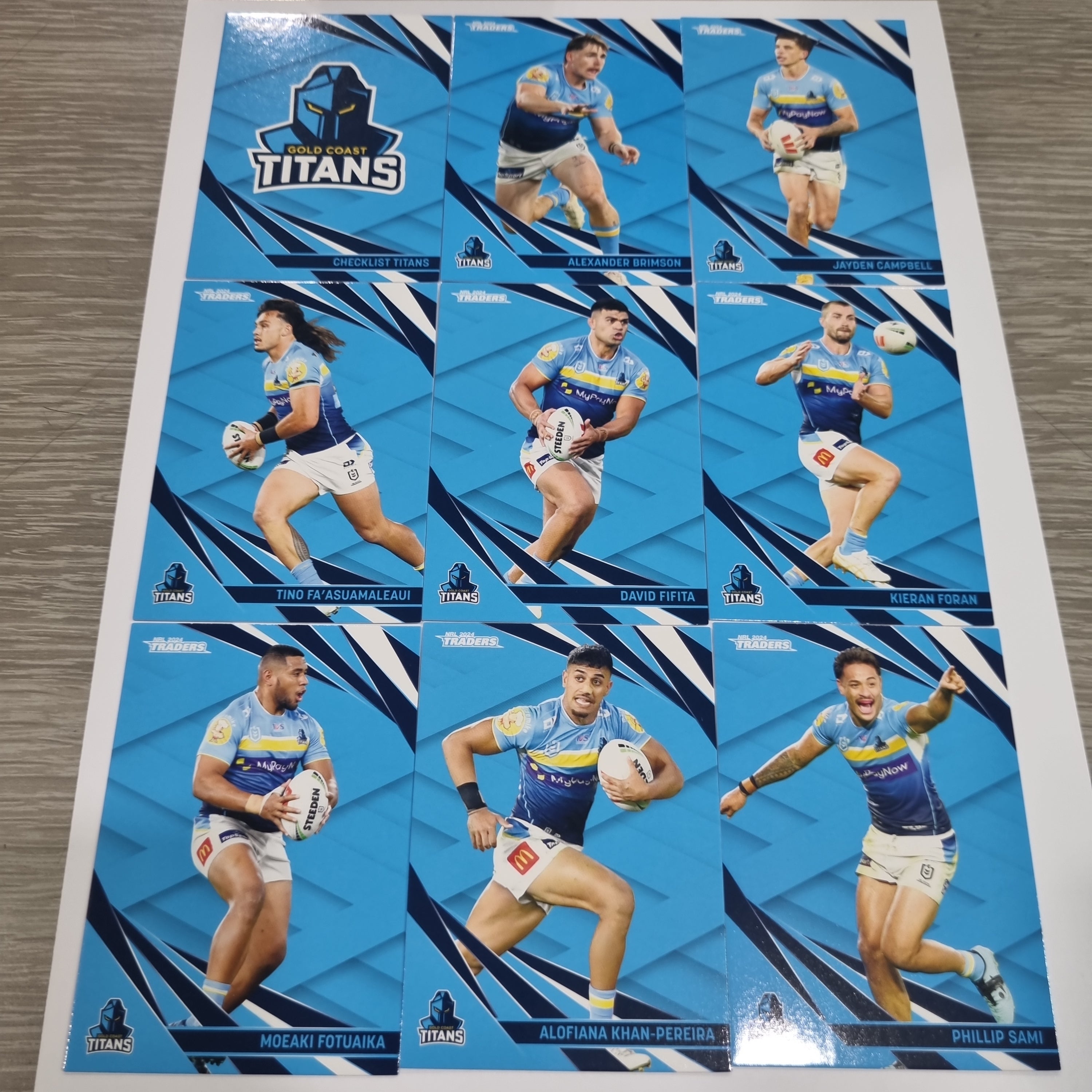 NRL 2024 Traders Titanium - Base Set 153 Cards