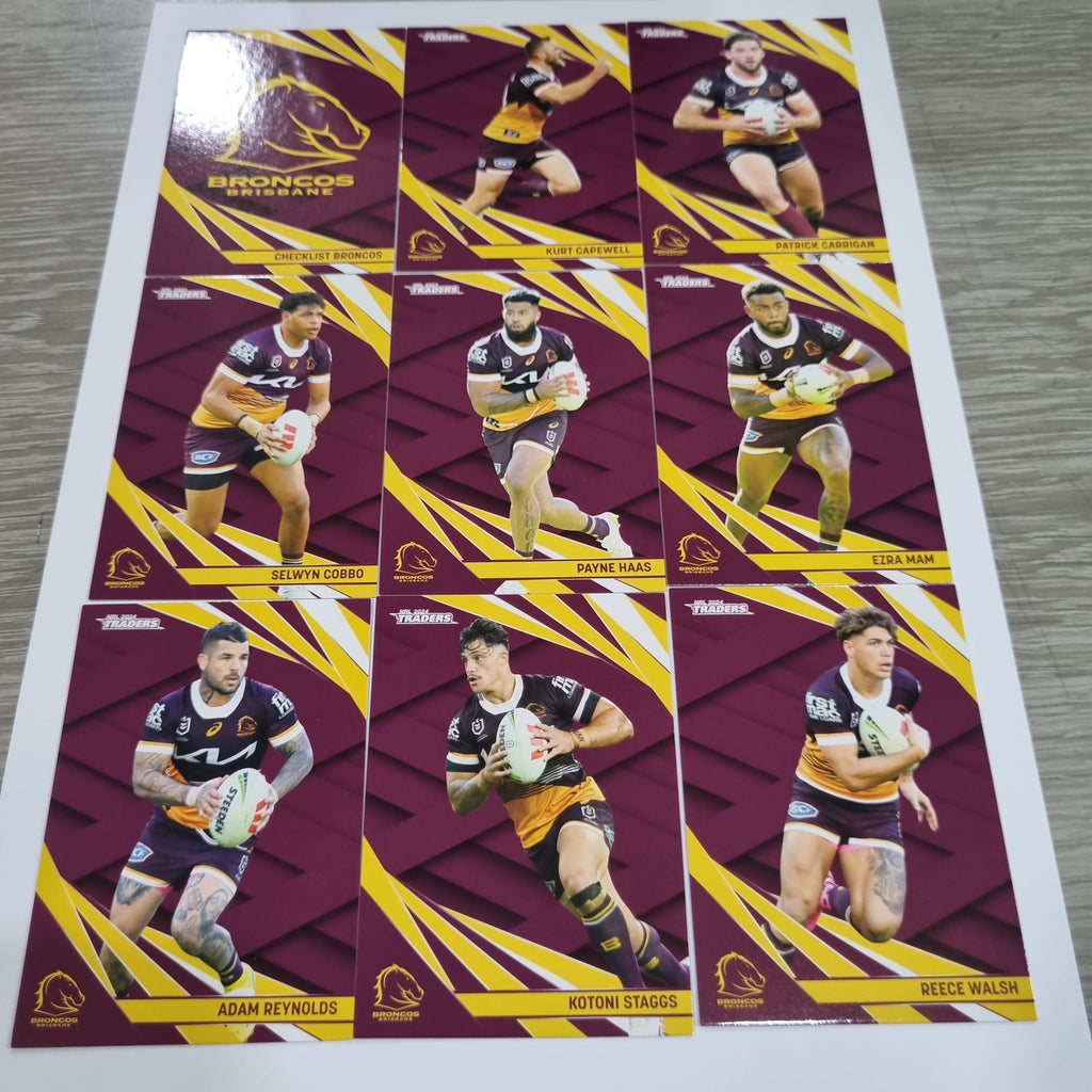 NRL 2024 Traders Titanium - Base Set 153 Cards