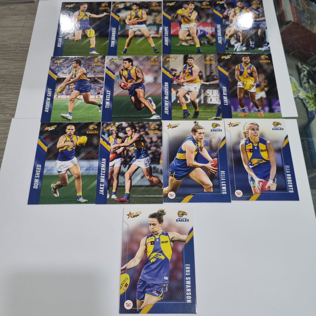 2024 Select Footy Stars Complete Base Set - 234 Cards