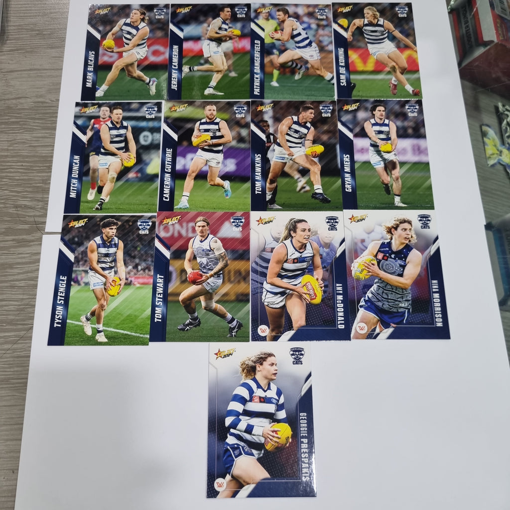 2024 Select Footy Stars Complete Base Set - 234 Cards