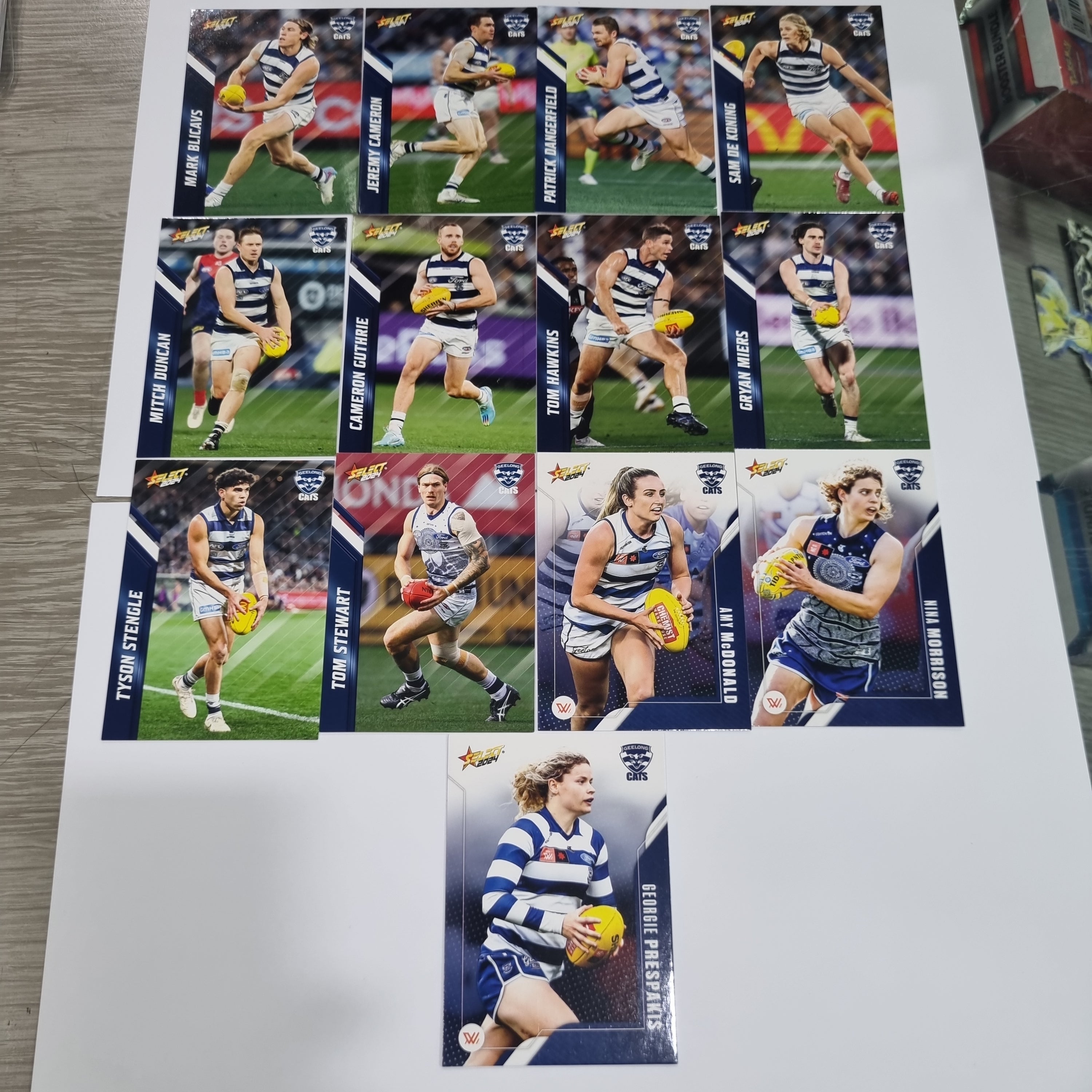 2024 Select Footy Stars Complete Base Set - 234 Cards