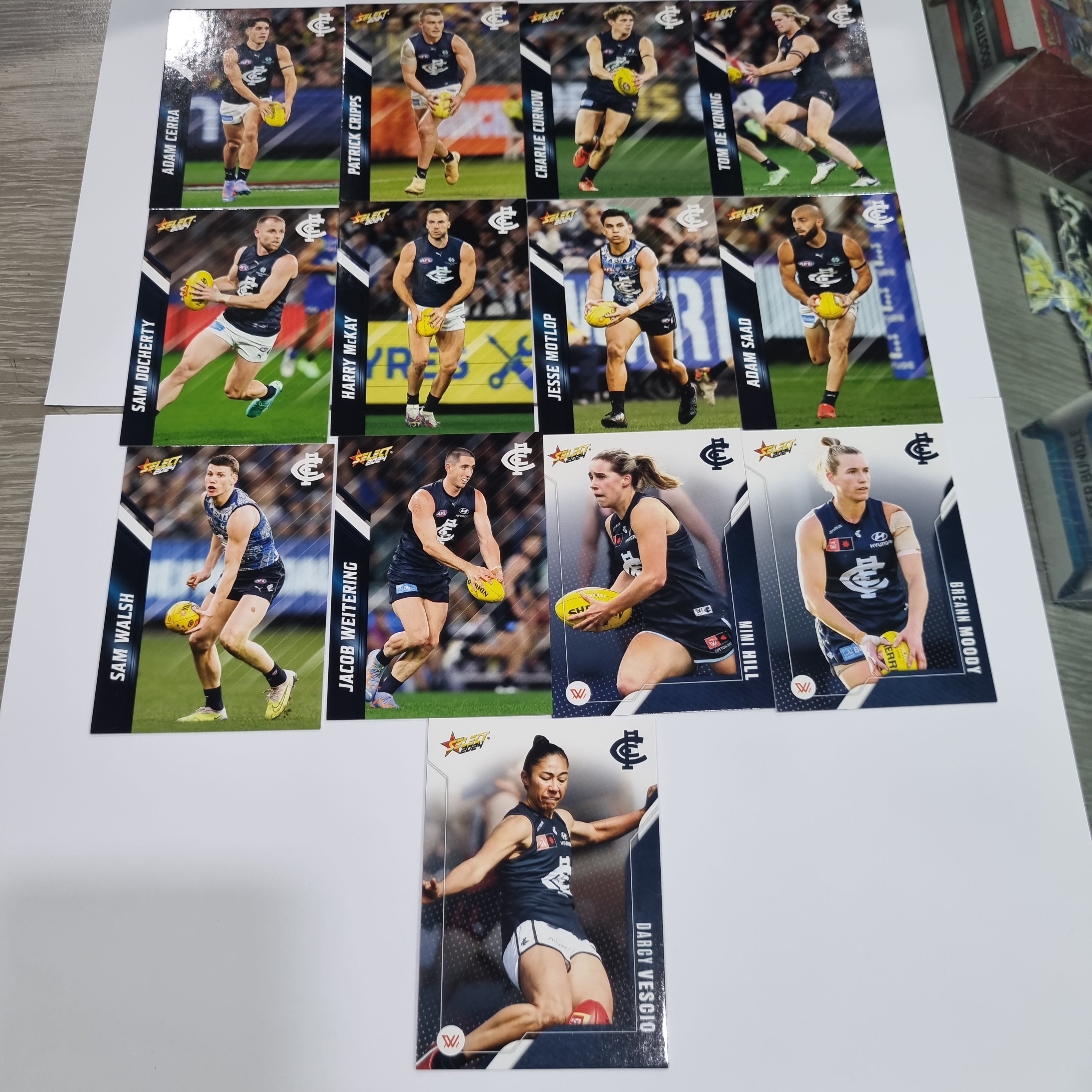 2024 Select Footy Stars Complete Base Set - 234 Cards