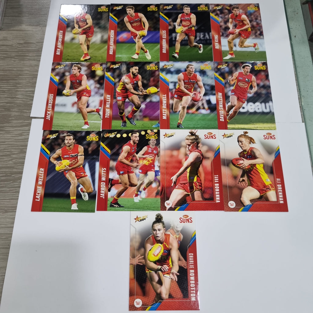 2024 Select Footy Stars Complete Base Set - 234 Cards