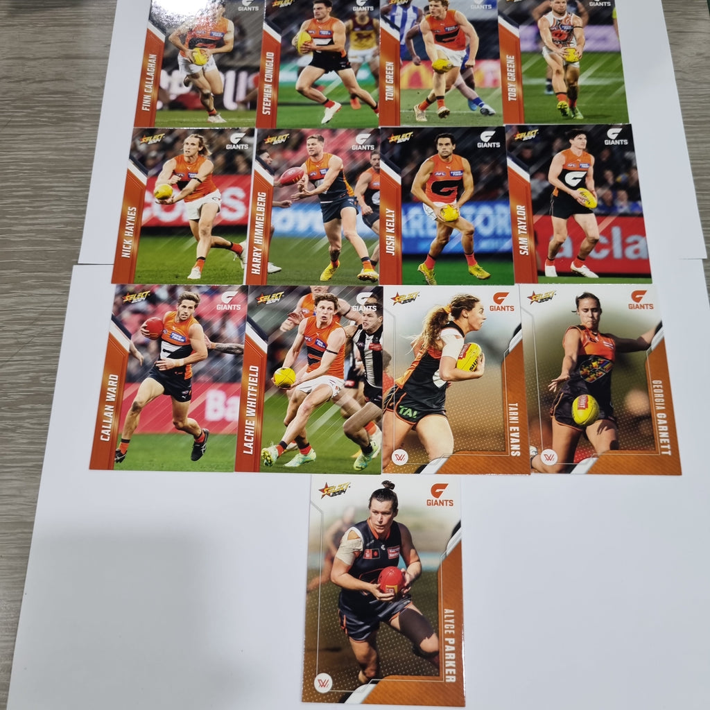 2024 Select Footy Stars Complete Base Set - 234 Cards