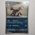 Pokemon TCG - Temporal Forces - #106 - Mightyena - Reverse Holo Common