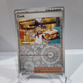 Pokemon TCG Scarlet & Violet expansion Twilight Masquerades. Cook Reverse Holo card.