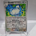 Pokemon TCG Scarlet & Violet expansion Twilight Masquerades. Swanna Reverse Holo card.