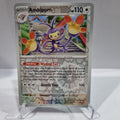 Pokemon TCG Scarlet & Violet expansion Twilight Masquerades. Ambipom Reverse Holo card.