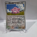 Pokemon TCG Scarlet & Violet expansion Twilight Masquerades. Chansey Reverse Holo card.