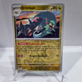 Pokemon TCG Scarlet & Violet expansion Twilight Masquerades. Drakloak Reverse Holo card.