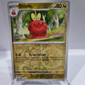 Pokemon TCG Scarlet & Violet expansion Twilight Masquerades. Dipplin Reverse Holo card.