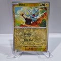 Pokemon TCG Scarlet & Violet expansion Twilight Masquerades. Shinx Reverse Holo card.