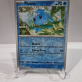 Pokemon TCG Scarlet & Violet expansion Twilight Masquerades. Phione Reverse Holo card.