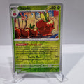 Pokemon TCG Scarlet & Violet expansion Twilight Masquerades. Dipplin Reverse Holo card.