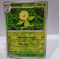Pokemon TCG Scarlet & Violet expansion Twilight Masquerades. Sunflora Reverse Holo card.