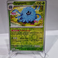 Pokemon TCG Scarlet & Violet expansion Twilight Masquerades. Tangrowth Reverse Holo card.