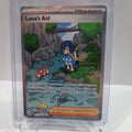 Pokemon TCG Scarlet & Violet expansion Twilight Masquerades. Lana's Aid Special Illustration Rare.