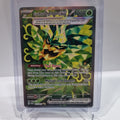 Pokemon TCG Scarlet & Violet expansion Twilight Masquerades. Teal Mask Ogerpon EX Special Illustration Rare.