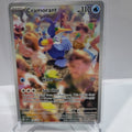 Pokemon TCG Scarlet & Violet expansion Twilight Masquerades. Cramorant Illustration Rare.