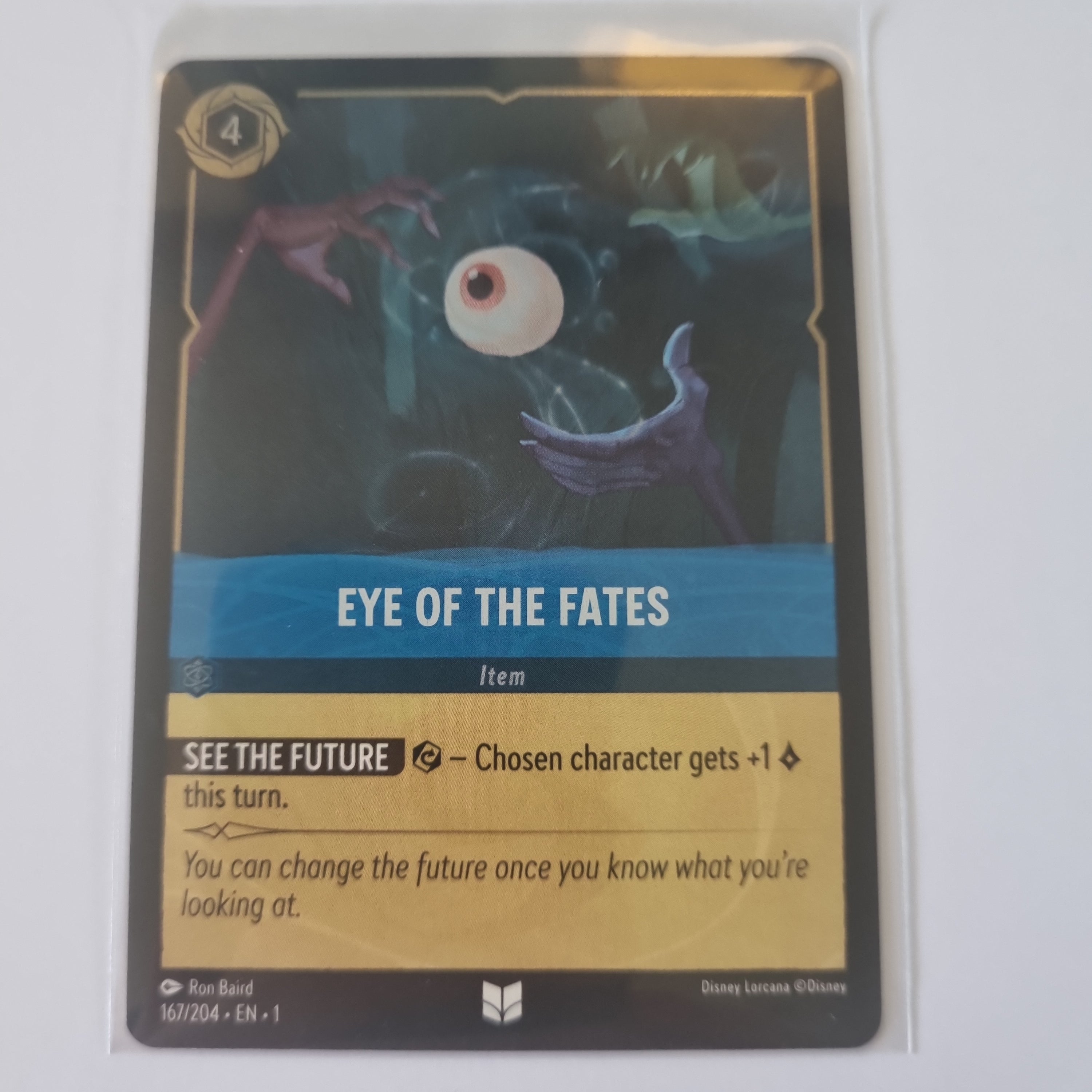 Lorcana - First Chapter - Coldfoil - Eye Of The Fates - 167/204 - Uncommon