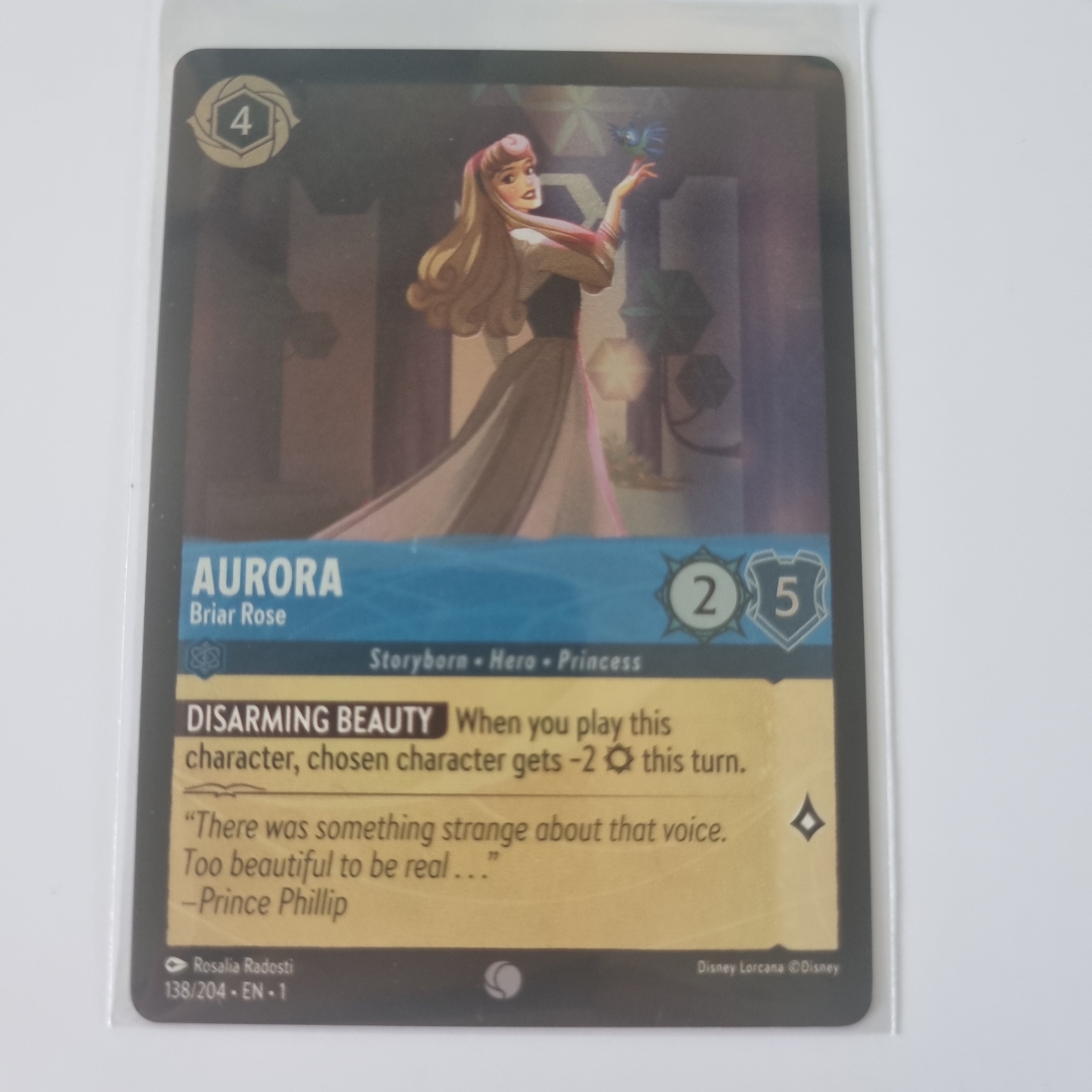Lorcana - First Chapter - Coldfoil - Aurora - Briar Rose - 138/204 - Common