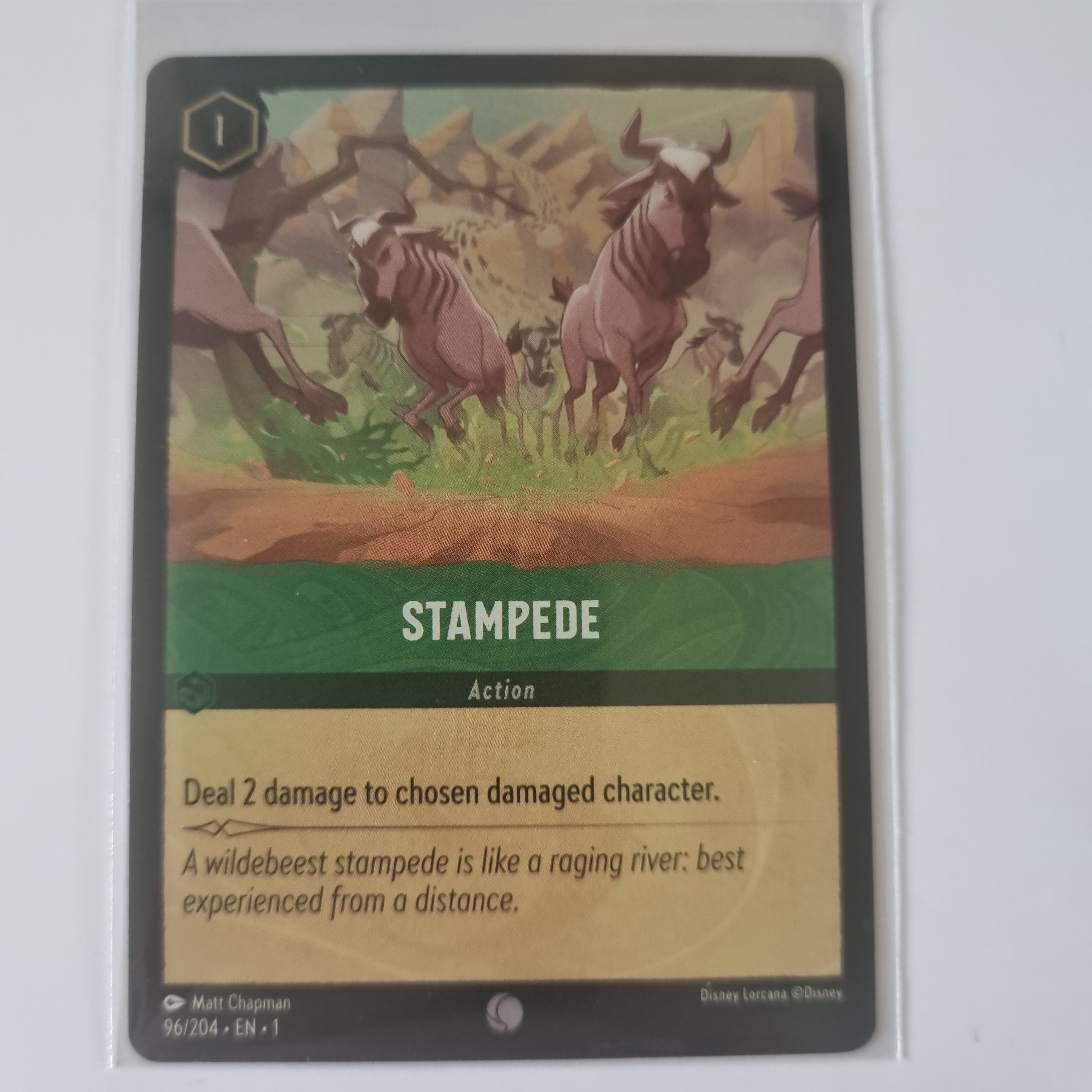 Lorcana - First Chapter - Coldfoil - Stampede - 96/204 - Common