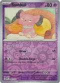Pokemon TCG -Obsidian Flames -#87 -Snubbull -Common -Reverse Holo