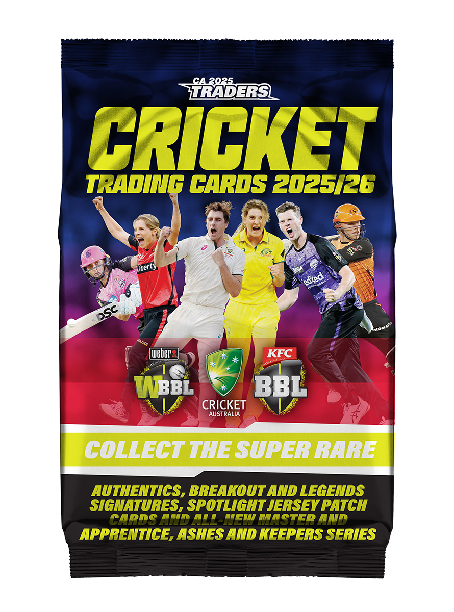 2025/26 Cricket Traders | Retail Pack (Contains 10 Cards)