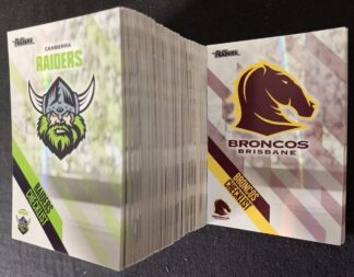 NRL 2021 Traders - Complete Pearl Parallel Set - 160 Cards